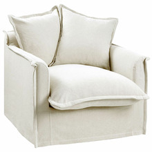 Cumulus Cotton Slipcover Armchair